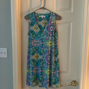Light and bright Jude Connally Summer Dress. Excellent condition.
